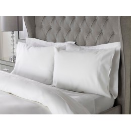 Belledorm 300 thread Count Bamboo Blended Fitted Sheets in White